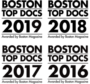 Boston Top Docs 2017 Awarded by Boston Magazine Logo